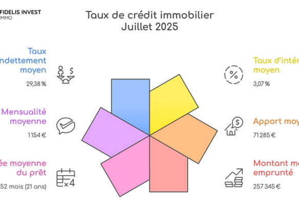 crédit immobilité juillet 2025